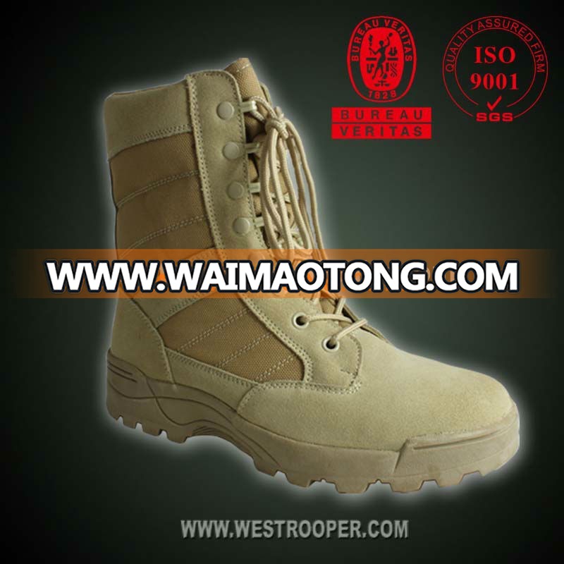 Troops genuine leather army boot tactical desert boots