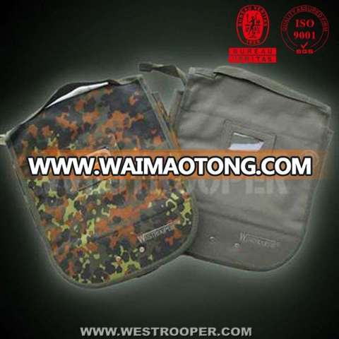 Military army pack with mirror